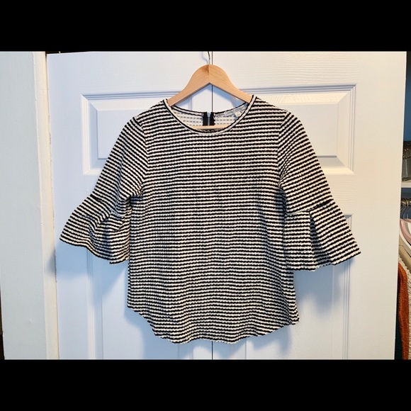 Black & White Stripe blouse - Picture 4 of 9